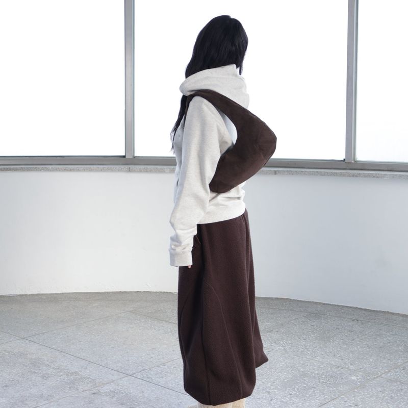 Small baseball bag_brown corduroy