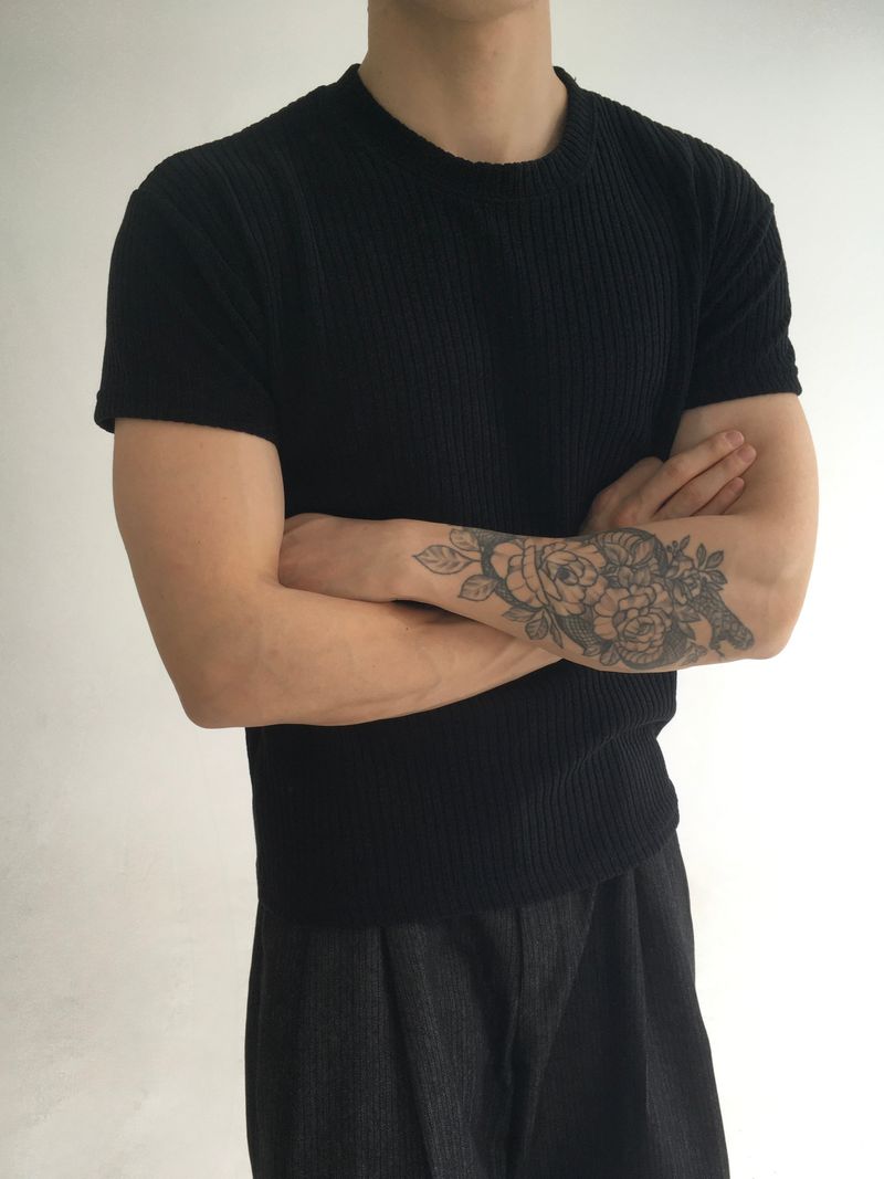 crop ned short sleeve(3colors)