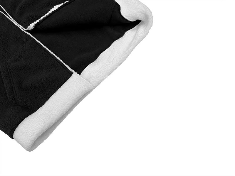 Dobby Fleece Track Zip-up