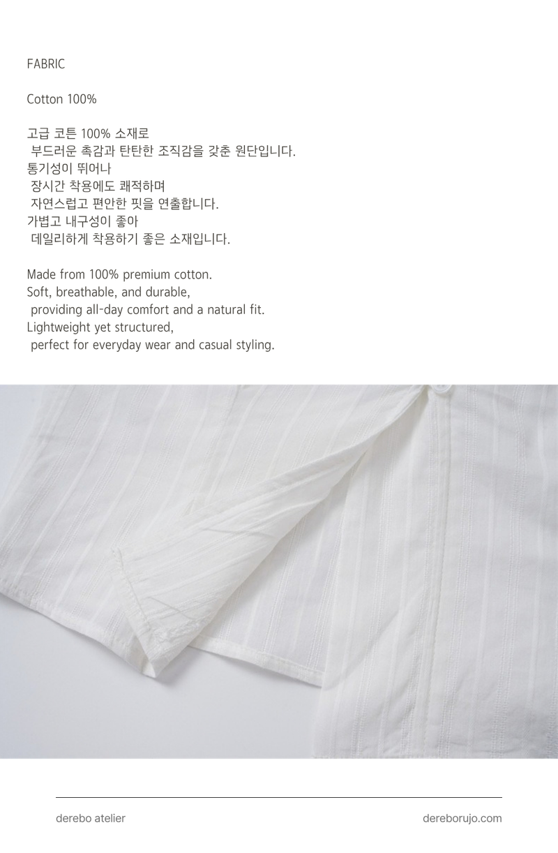 Pure strap short-sleeved blouse