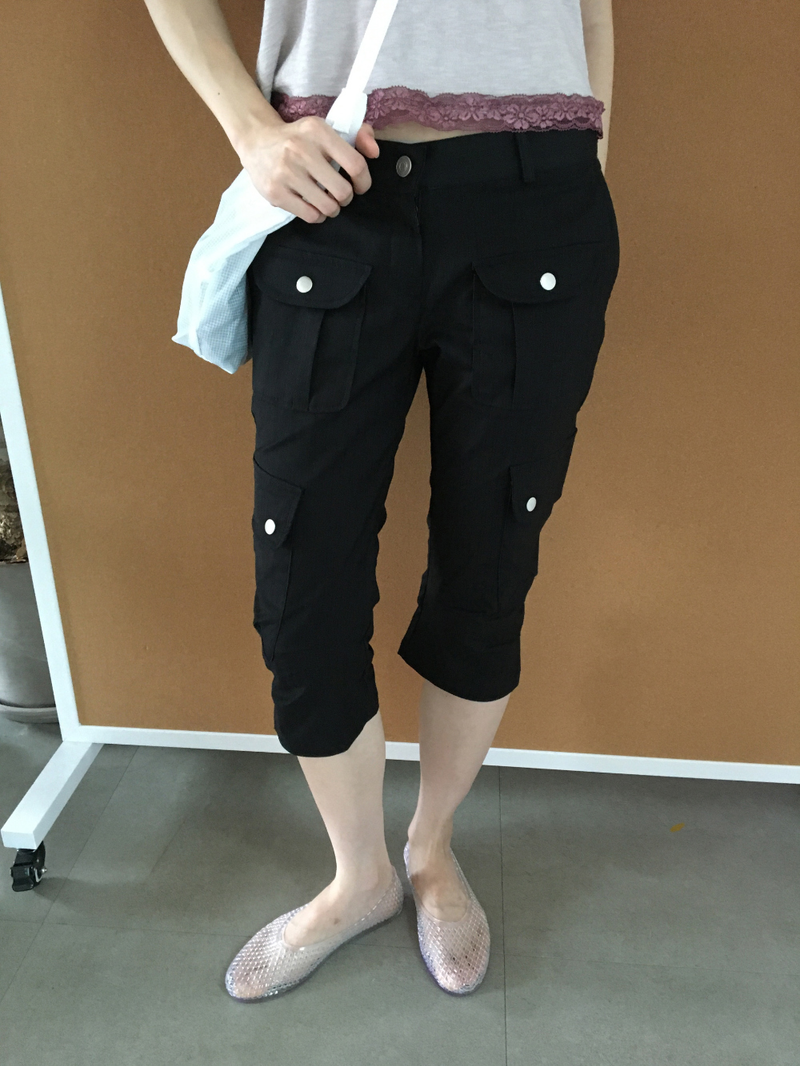 Street flap half pants (2color)
