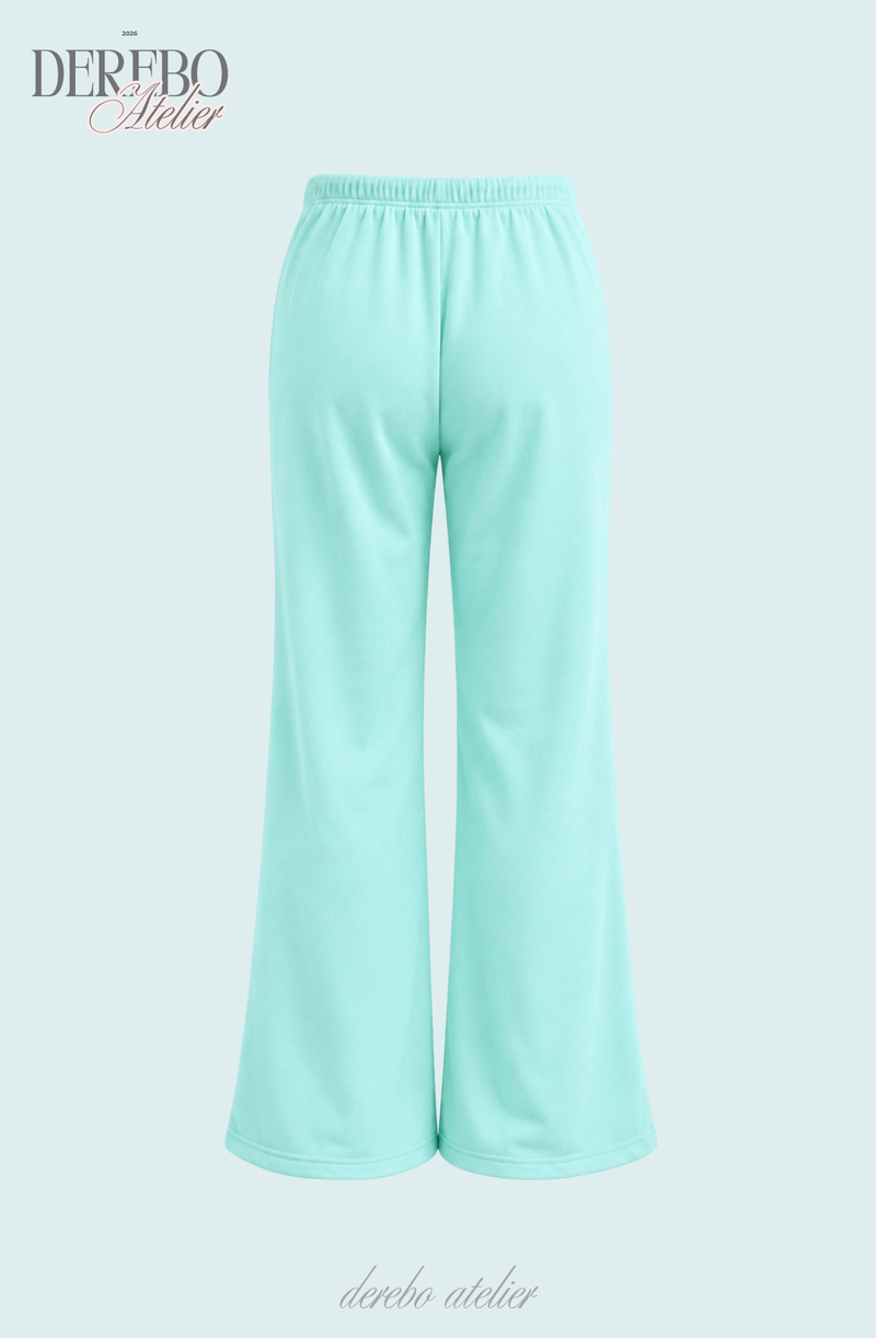 Lounge Lettering Mint Long Pants (PANTS)