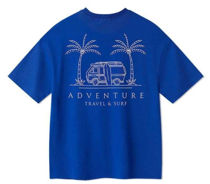 サマートラベルキャンピングTシャツ 