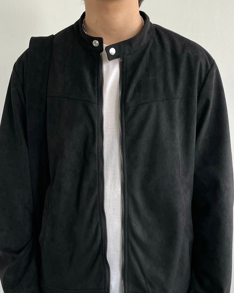 Nova Suede Snap Jacket