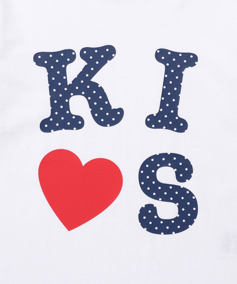 Kiss Mar Dot Logo Tee White (KIB6MFT510B)
