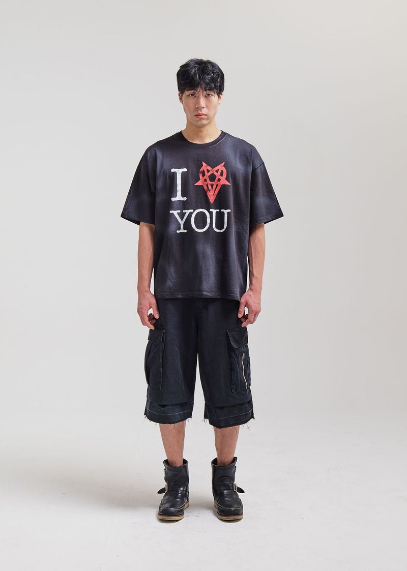 I YOU T-SHIRT (BLACK)