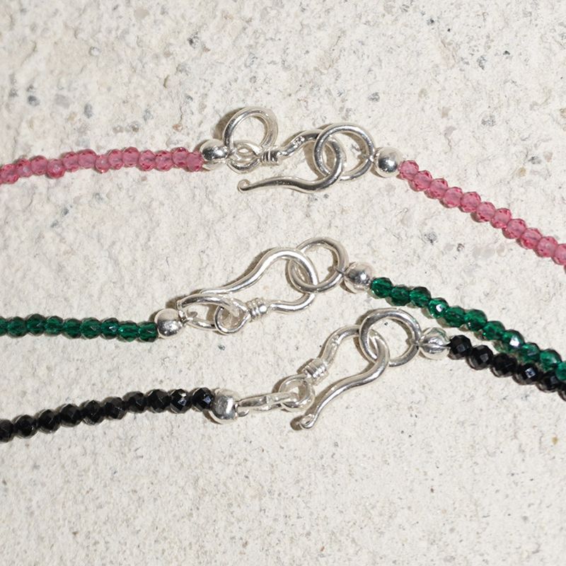 GLITTER NECKLACE PINK