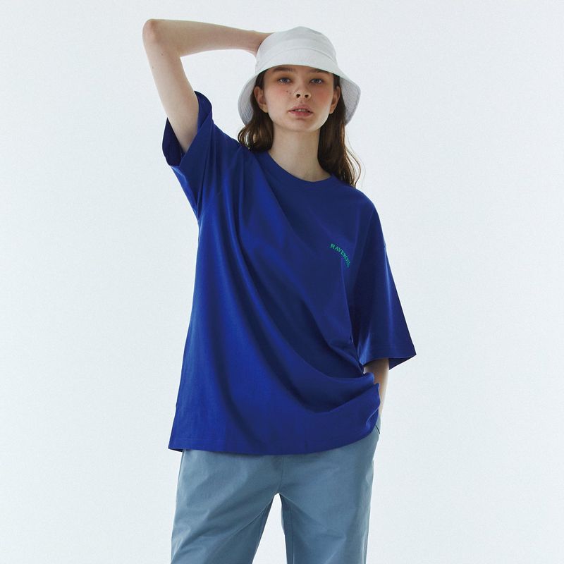 Shape Logo T-Shirt Blue