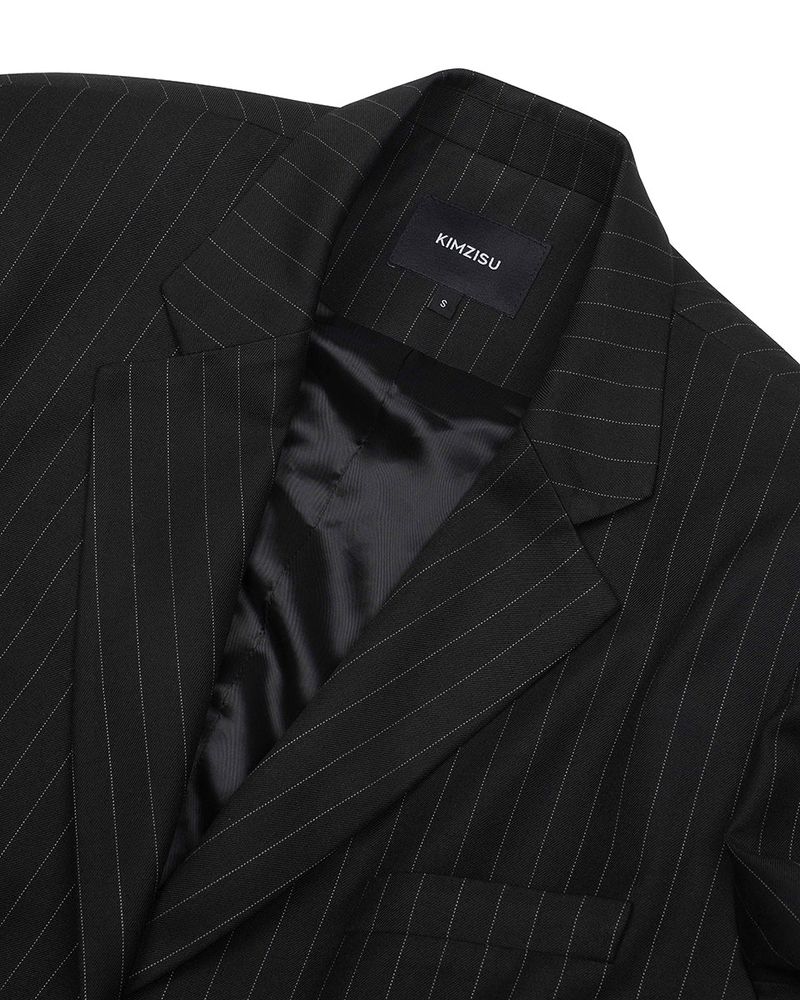 DOZI - Pinched Tailored Jacket _ Black
