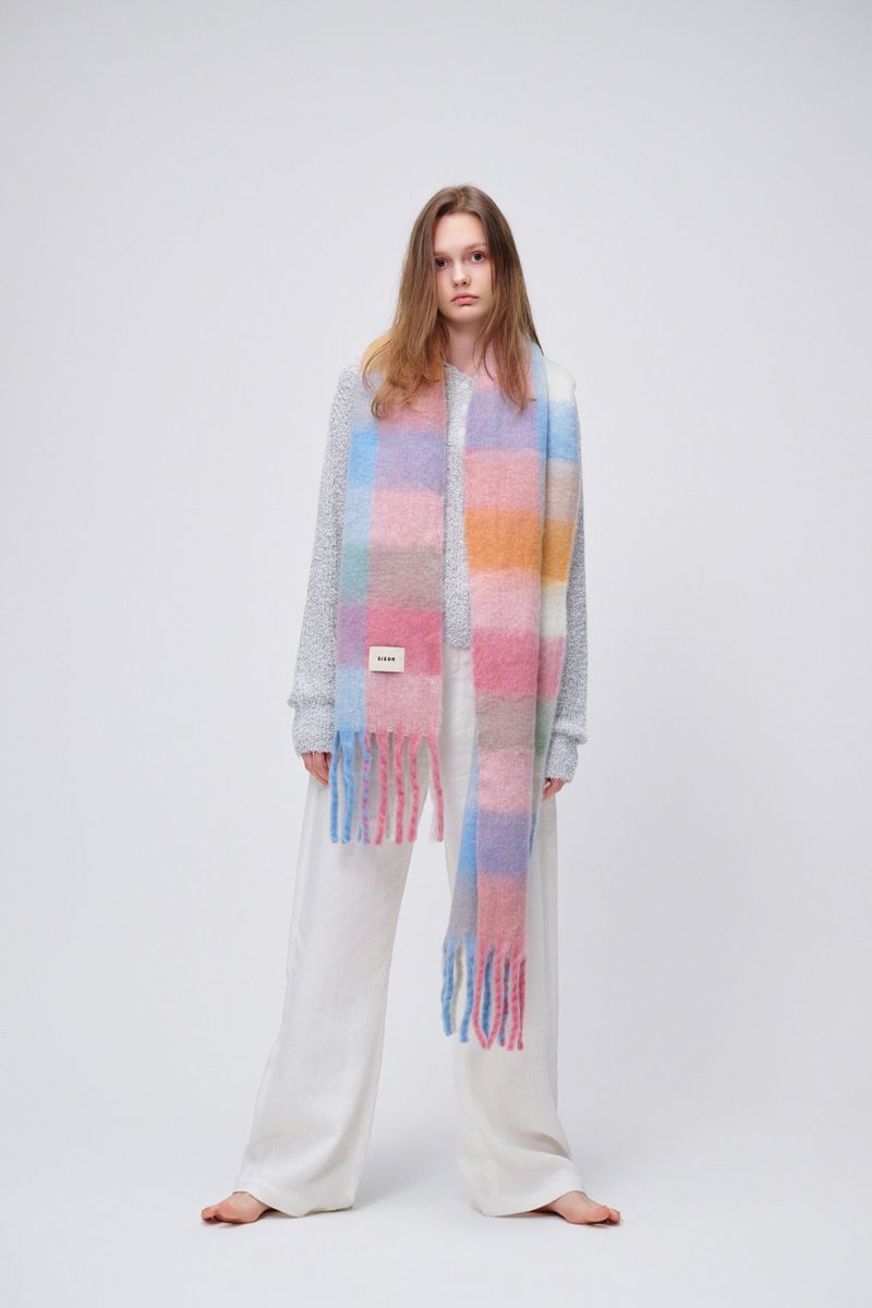 FATTY muffler_pastel