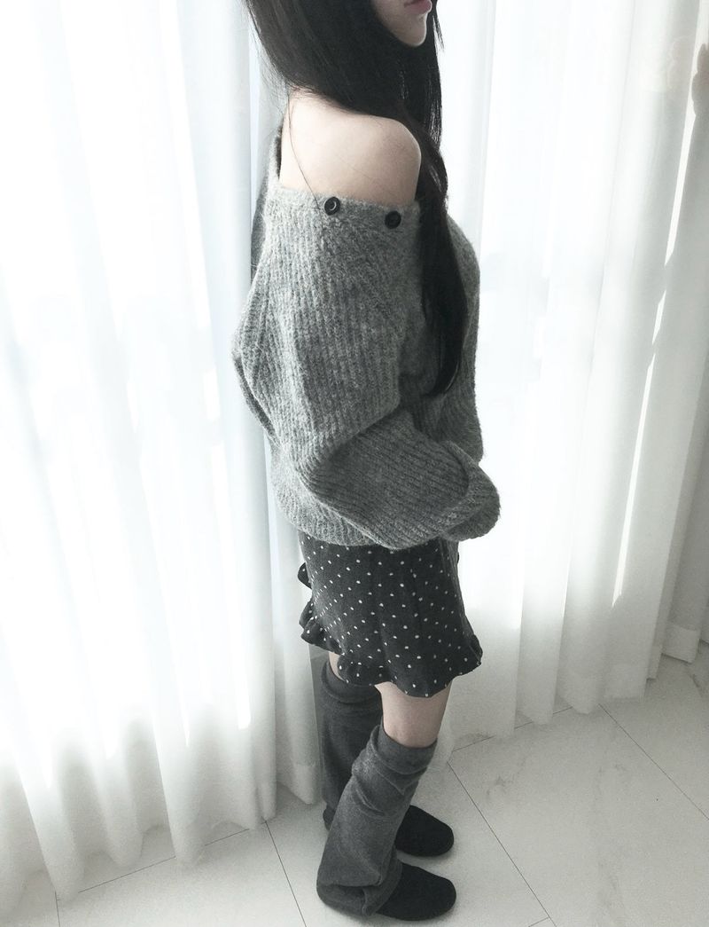 Dot romance skirt