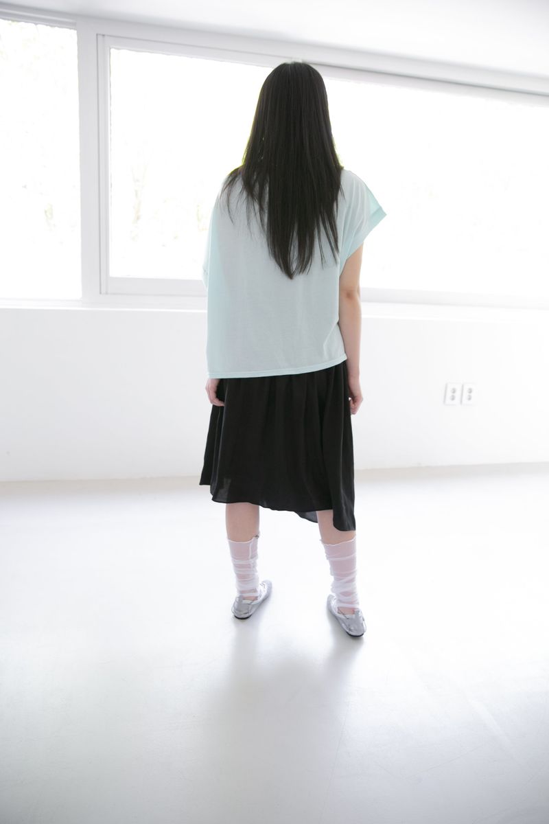 light mint off boatneck t(4colors)