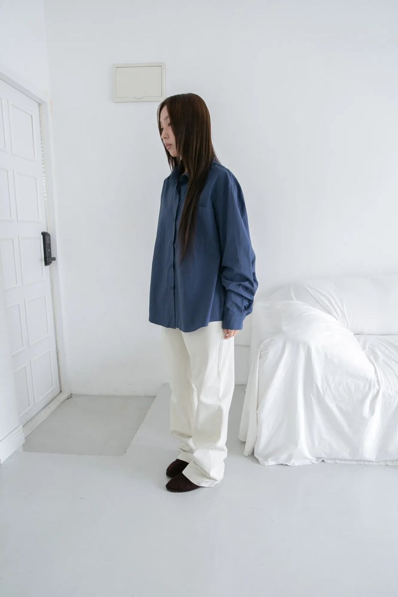 regular bisou cotton pants(2colors)