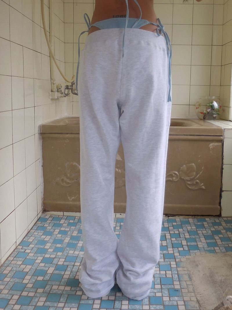 [Made] Baby sweatpants (Melange)