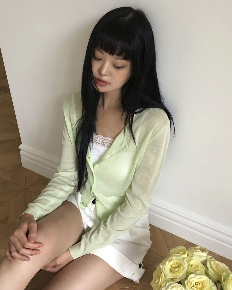 WONDER WONDER（ワンダーワンダー）の「Millen Summer Round Neck Cardigan（Tops）」