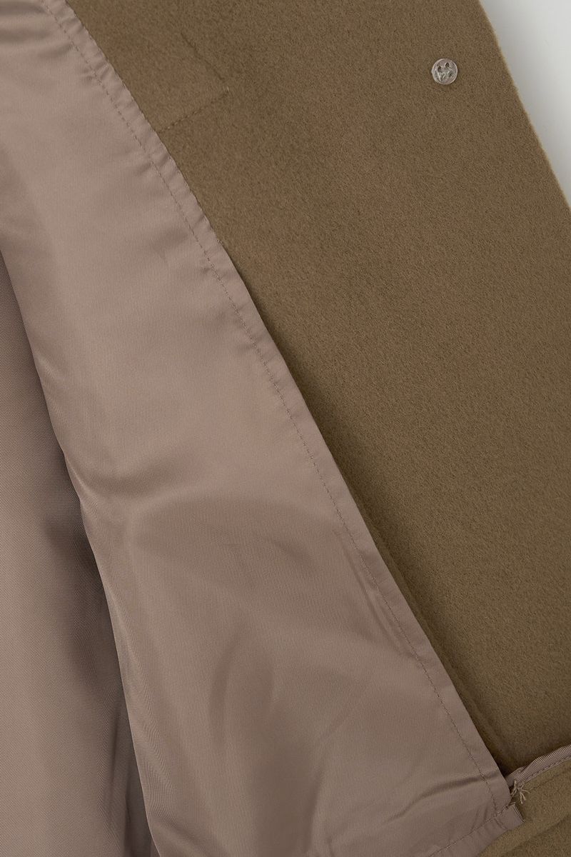 Daddy handmade half coat_camel