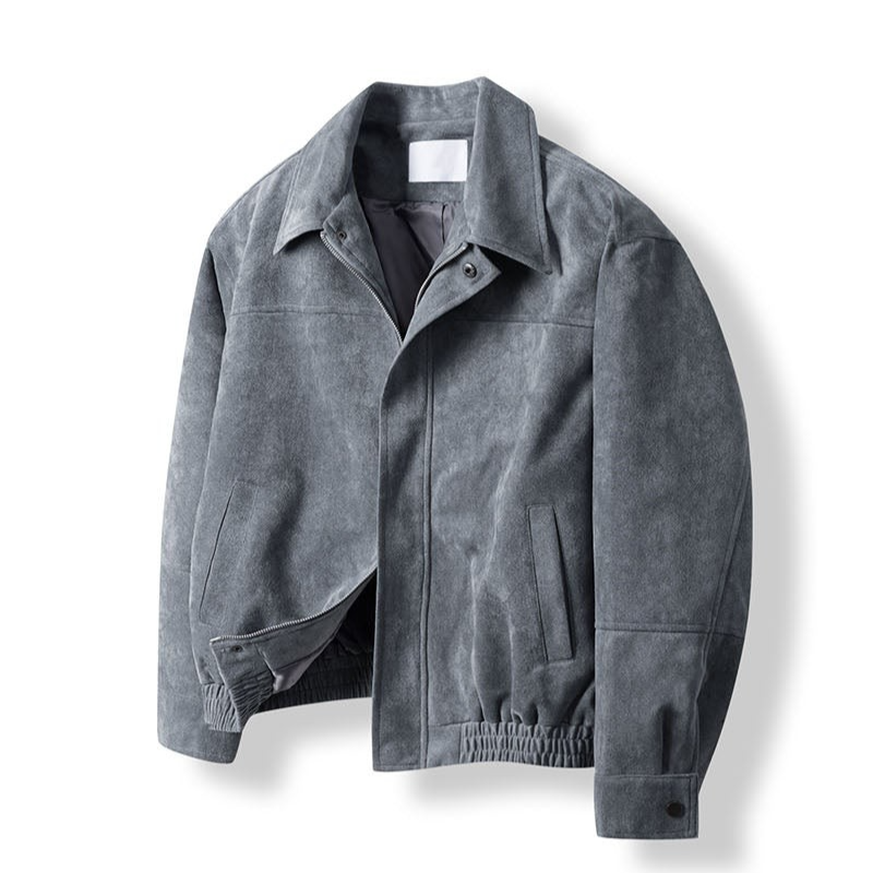 Suede short blouson(3color)