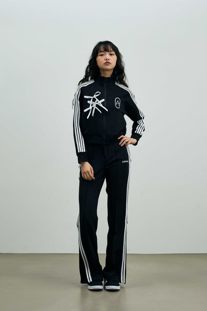 JOEL JERSEY TRACK TOP / BLACK