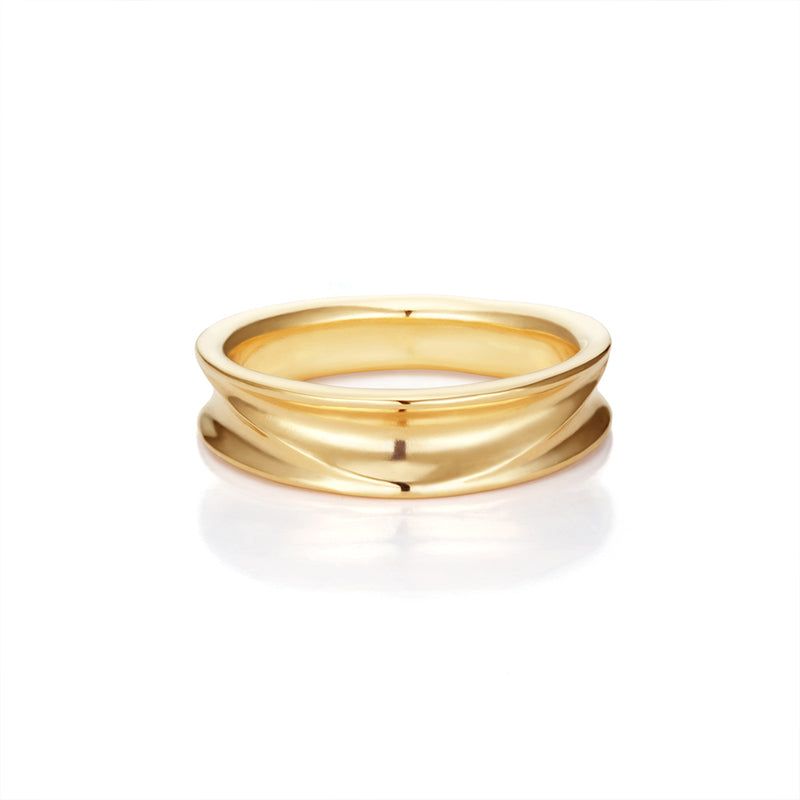 SAND DUNE RING (S) (GOLD)