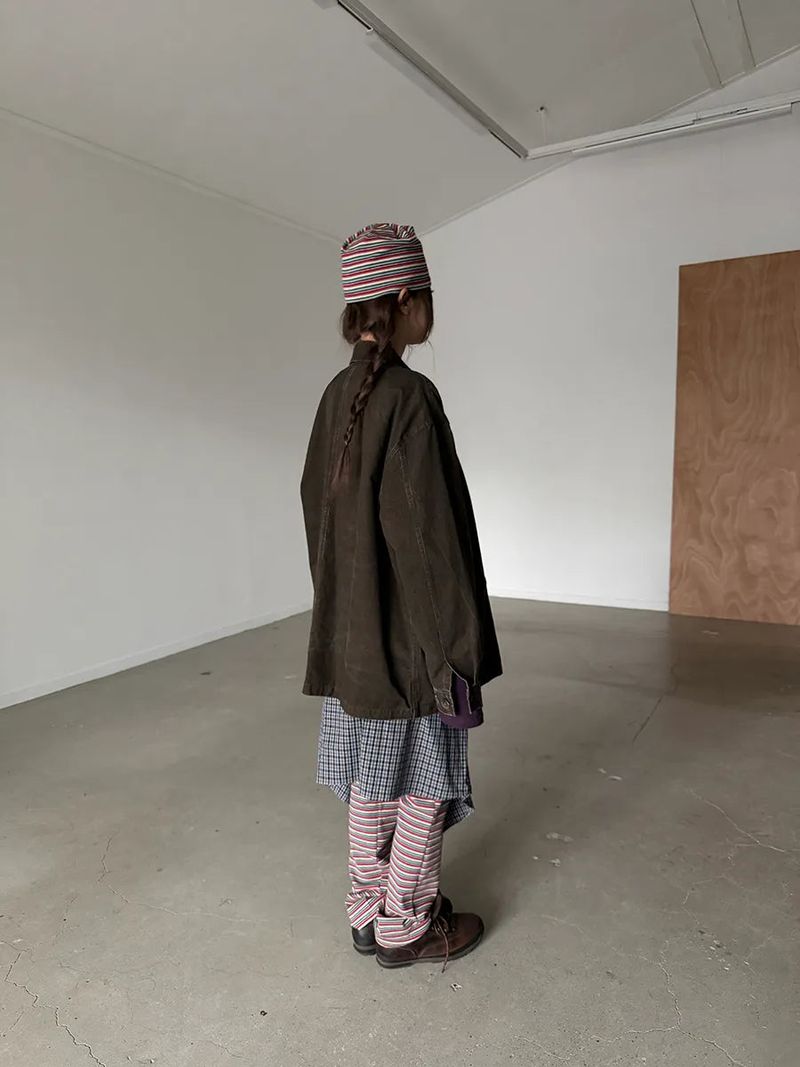  french mood peach jacket 