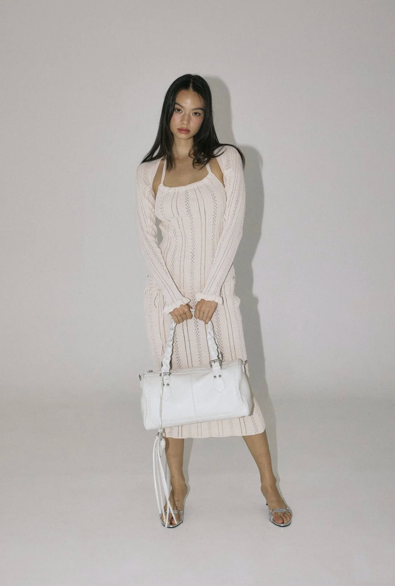 Braid bag - ivory