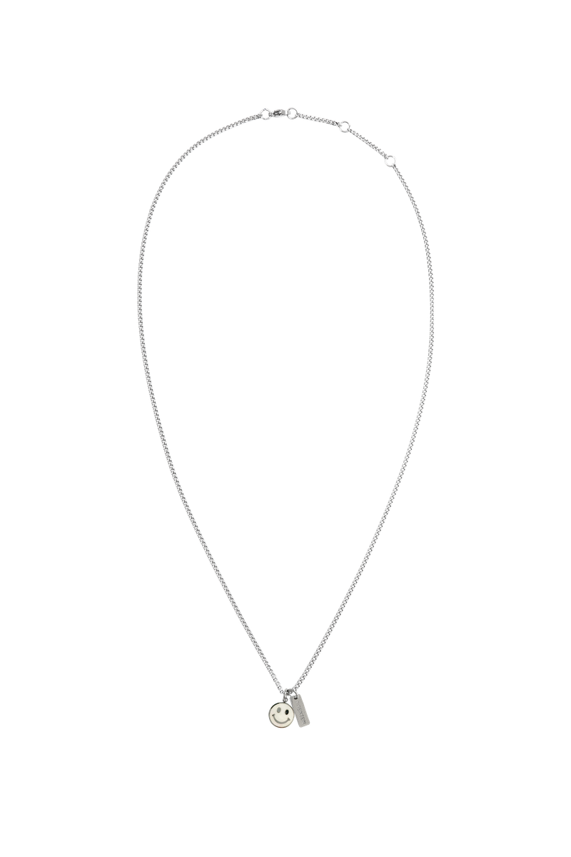 Mother of pearl smile necklace