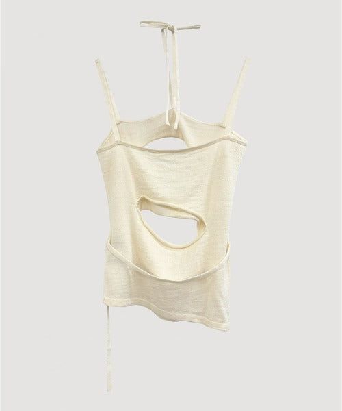 LAYERED KNIT CAMISOLE