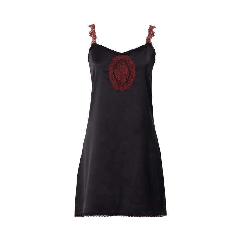 DARLING, YOU ARE BAD（YOU ARE BAD）の「BLACK ROSE SLIP DRESS（Dresses）」