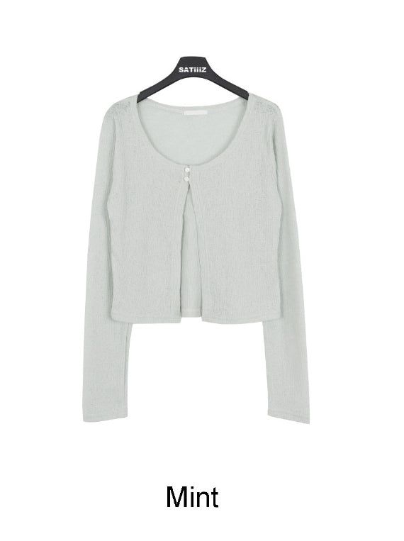 Loen Two-Button Summer Cardigan