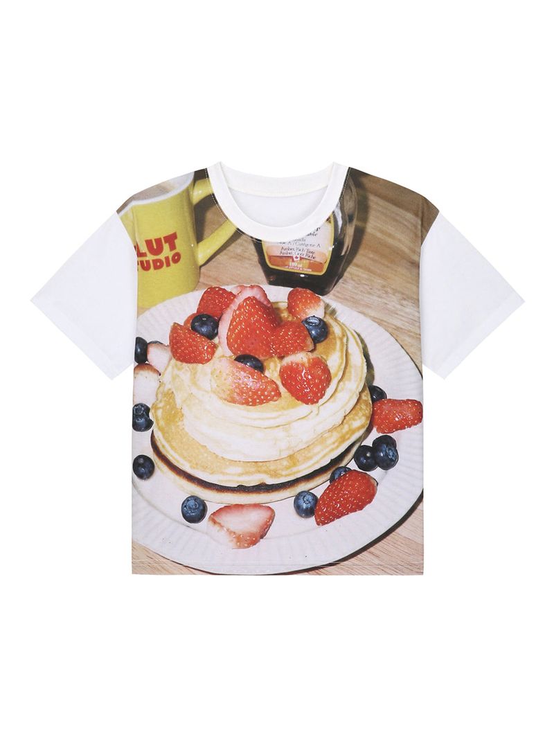 0 3 berry pancakes t-shirt