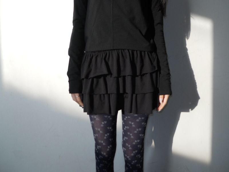 peony frill skirt