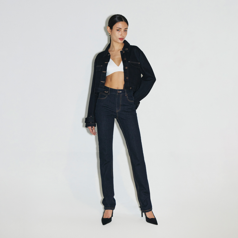 27Y(トゥエンティセブンワイ)の「Twill Indigo Slim Straight Jean - YC391(Pants)」