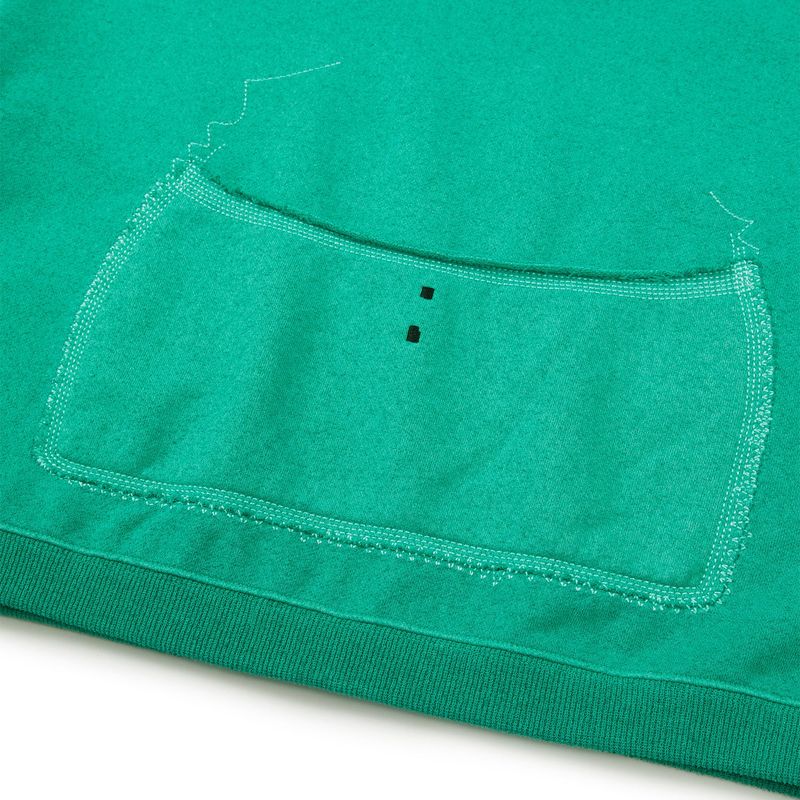 [OATSLIFE] Milk foam pullover / Emerald