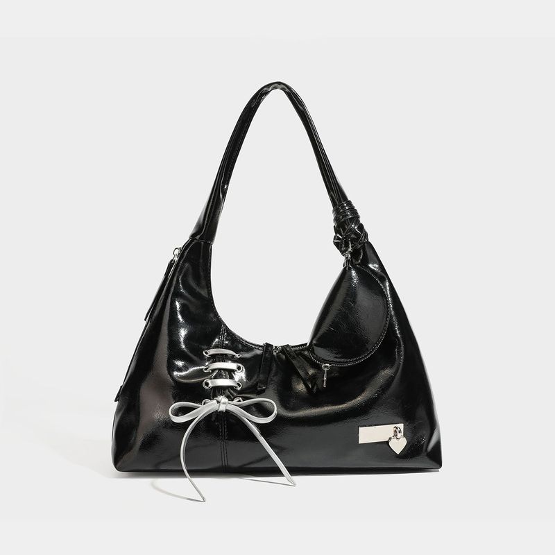 Lace-Up Drawstring Mini Tote Bag
