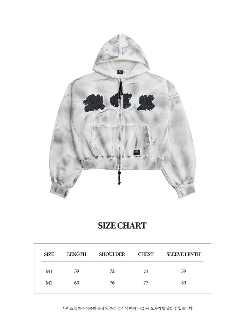 M.C.R. code stud zip-up HD IV