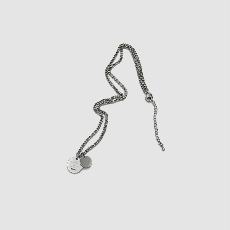 TWO CIRCLE NECKLACE