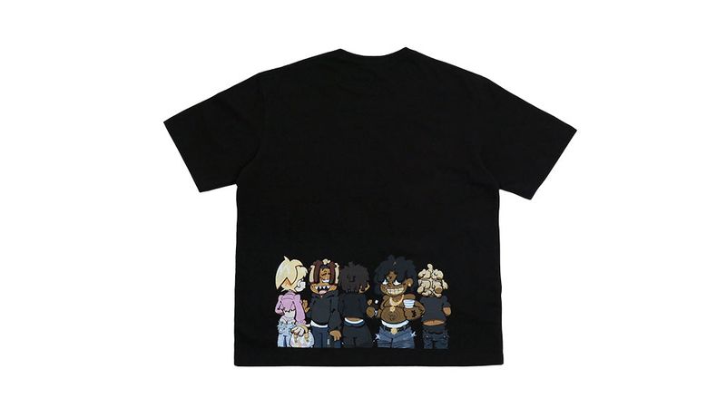 SUBCULTURE HOOLIGAN LOGO TEE _ BLACK