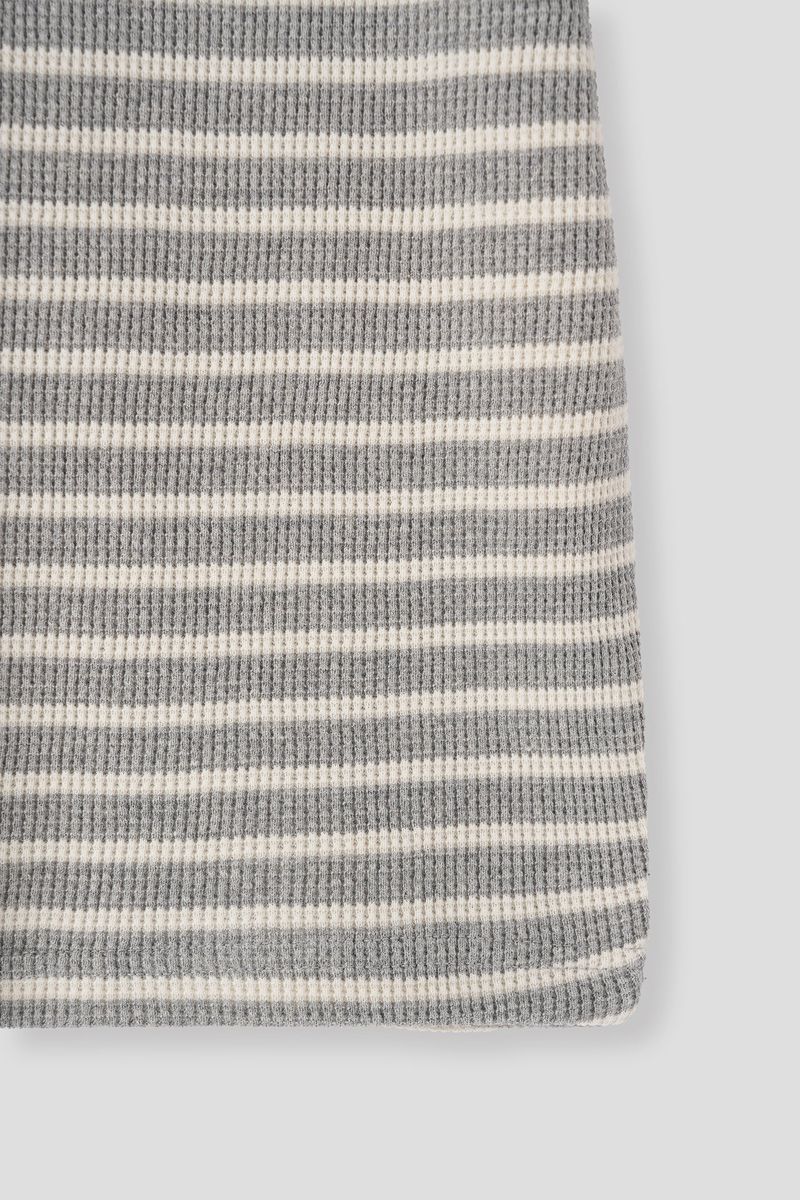 Lofi Striped Waffled Top