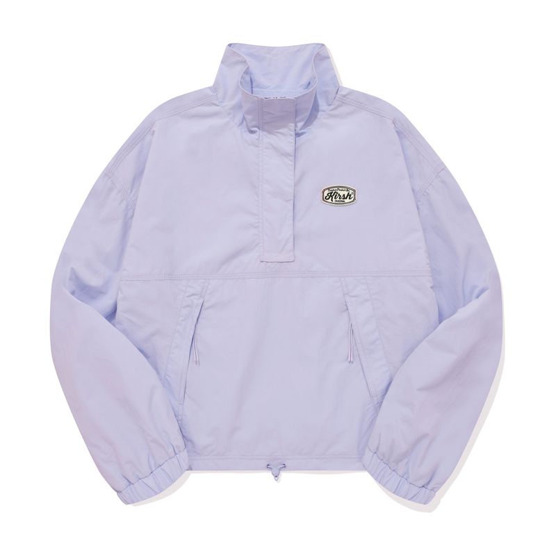 UNI LOGO WAPPEN ANORAK [LAVENDER]