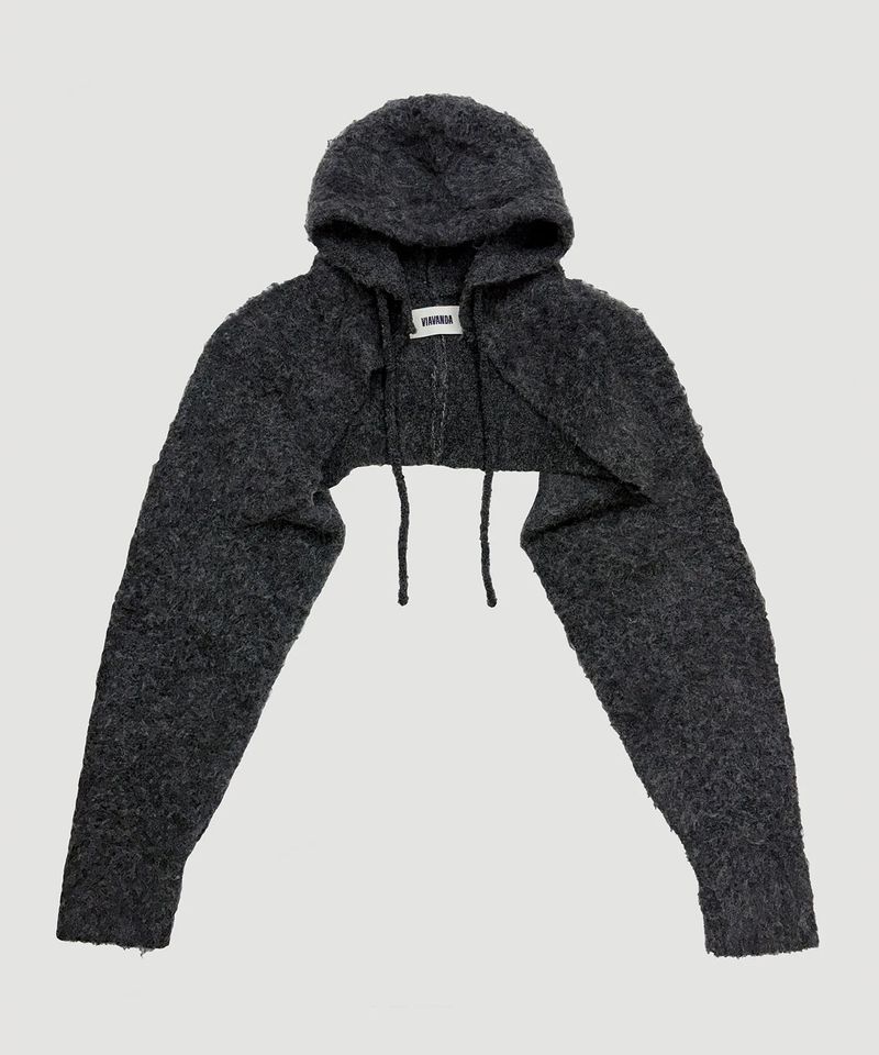 MUFFLER KNIT CARDIGAN 