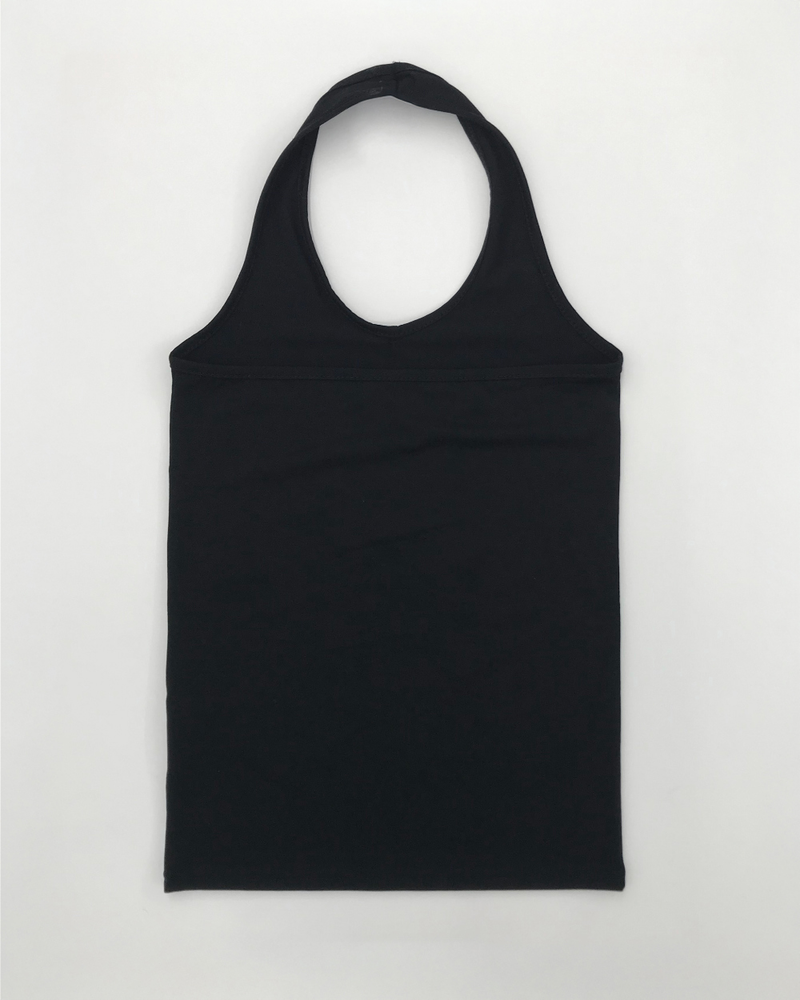 Rose Emblem Halterneck Sleeveless (8color)