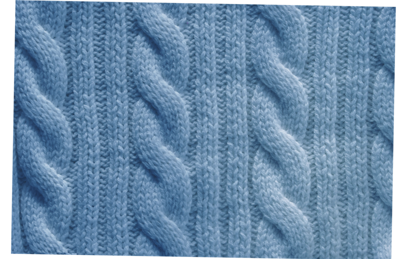 (06 sky blue) Twisted Knitted matte AirPods Case