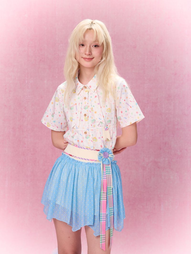 Best Day Ever Skort (Blue)