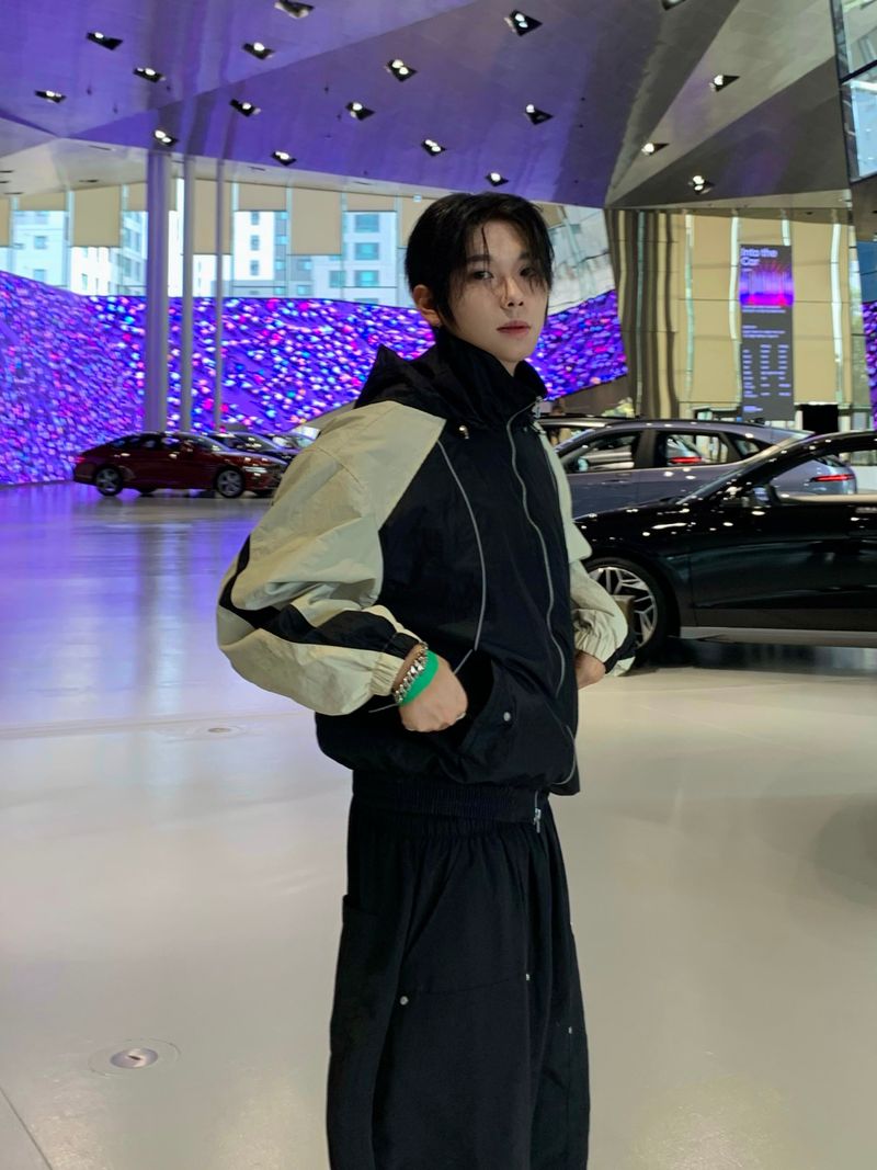 Cynical Curve Nylon Windbreaker 2C