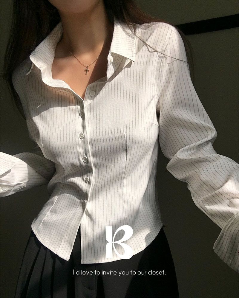 BEIDELLI（ベイデリー）の「[ORIGINAL] Better Stripe Shirt（Tops）」