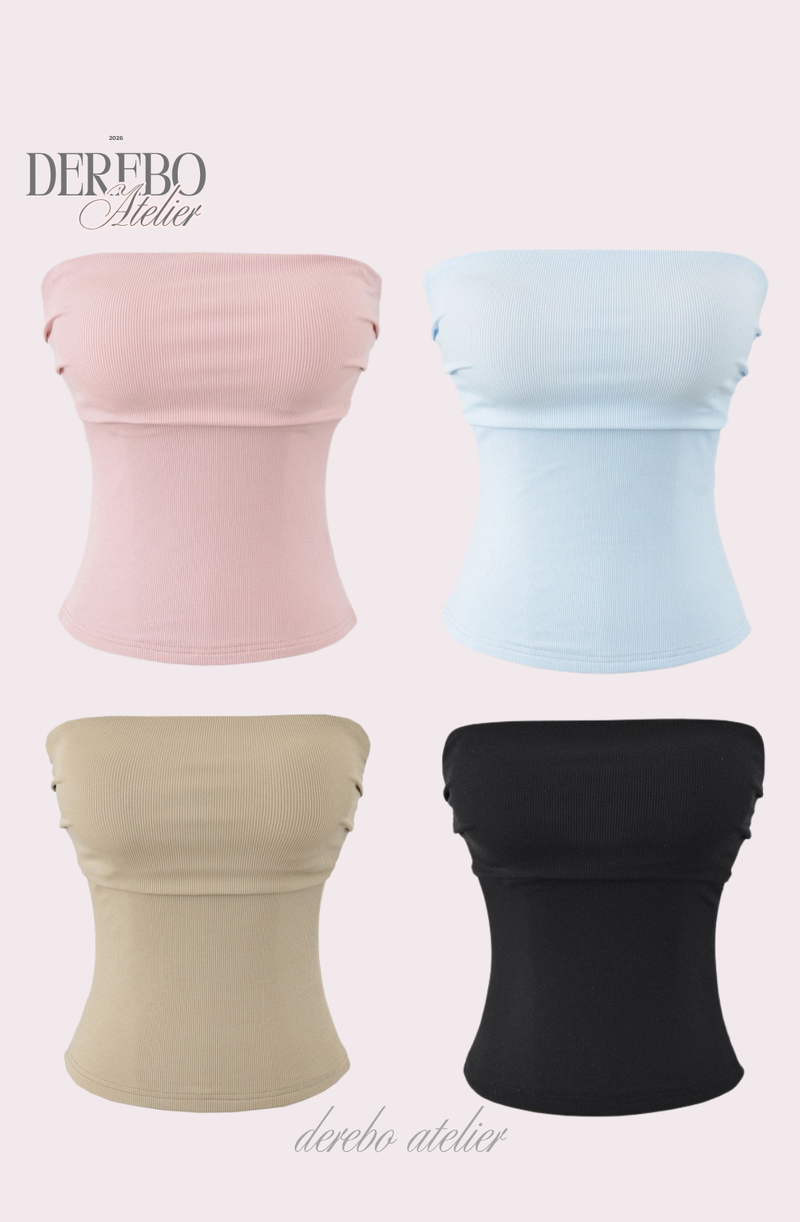 Pastel Pad Slim Tube Top