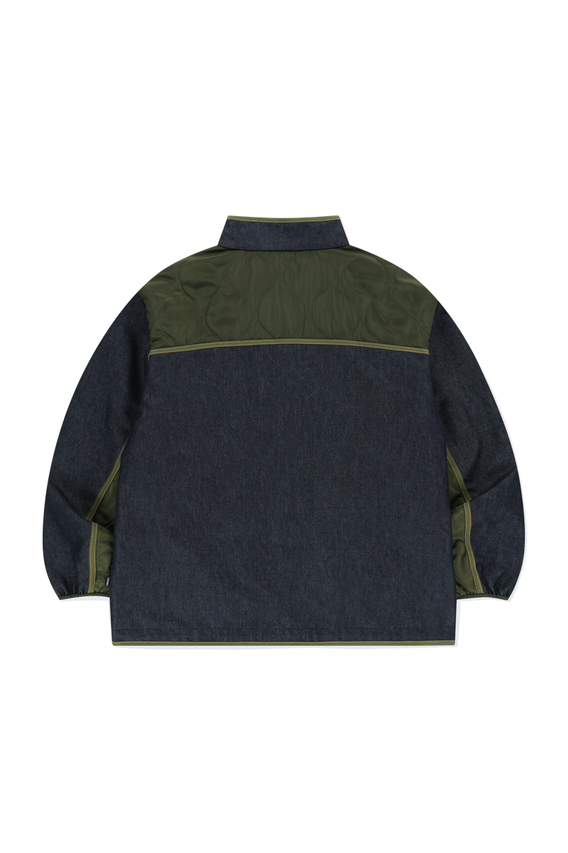 QUILTED DENIM JACKET