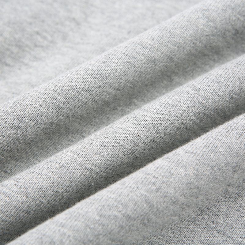 MVR PATCH LOGO SLEEK HOODIE SWEATSHIRT GRAY