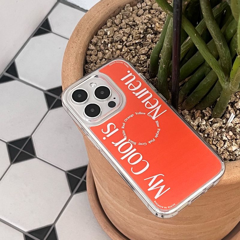 My Color Case (Orange Jelly Hard)