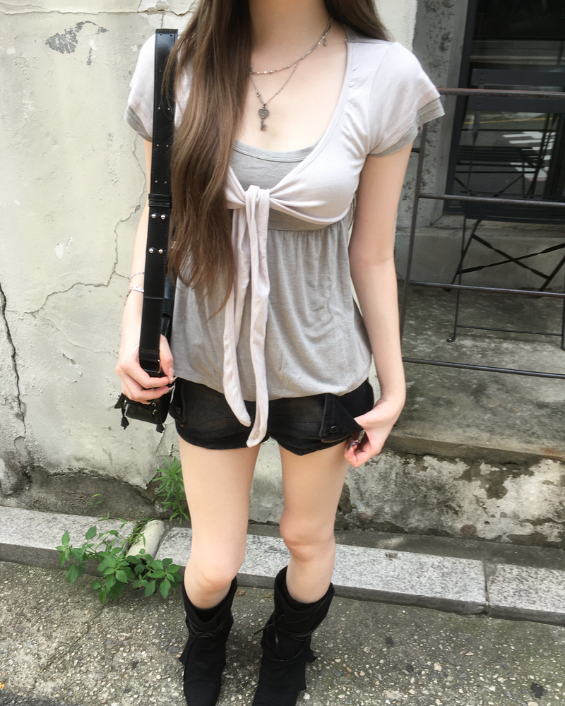 Tie ribbon T